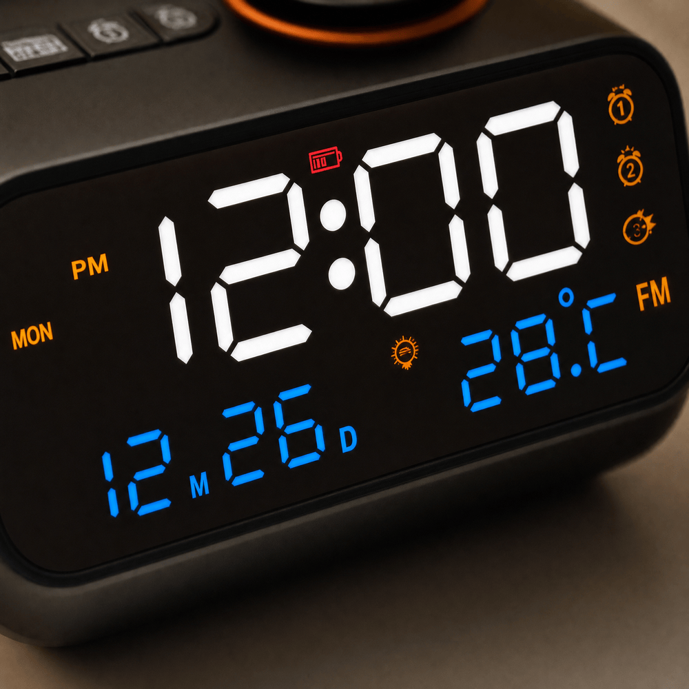 Royal Opera Alarm Clock FM Radio Snooze