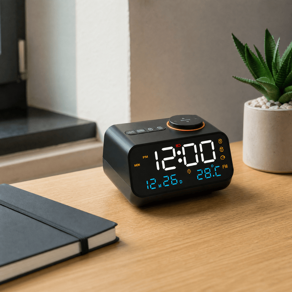 Royal Opera Alarm Clock FM Radio Snooze