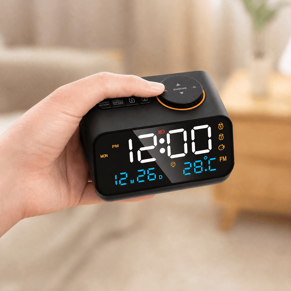 Royal Opera Alarm Clock FM Radio Snooze