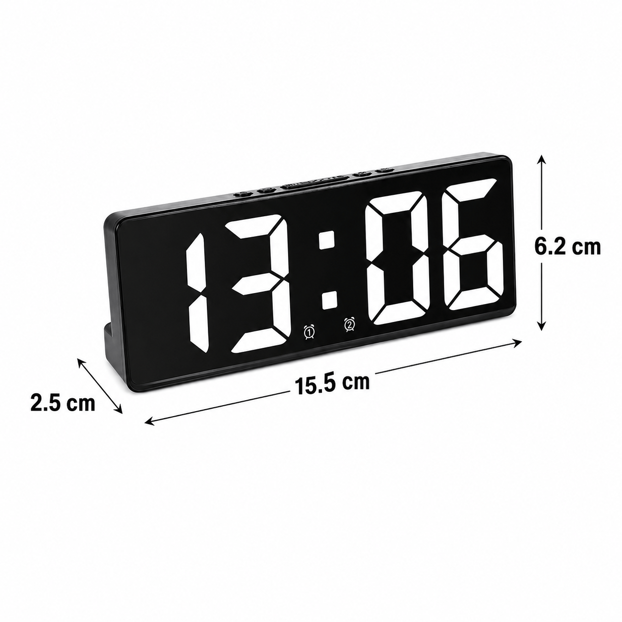 Royal Opera Alarm Clock Large Display For Seniors