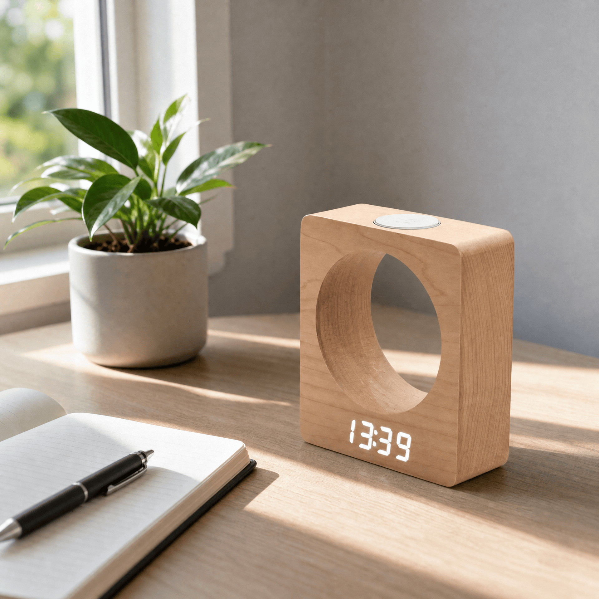 Royal Opera Alarm Clock Modern Digital Display