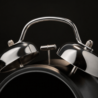 Royal Opera Alarm Clock Twin Bell Digital Display