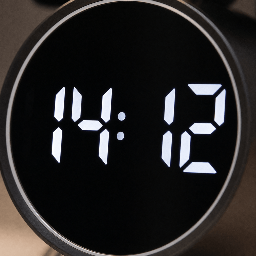 Royal Opera Alarm Clock Twin Bell Digital Display