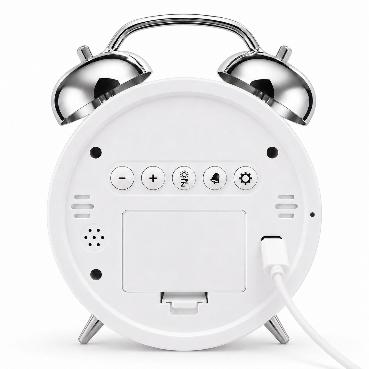 Royal Opera Alarm Clock Twin Bell Digital Display