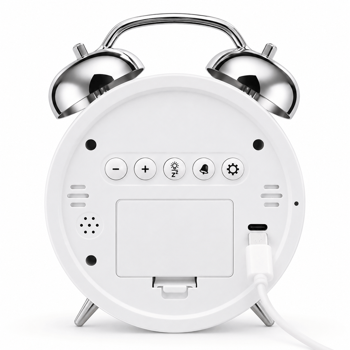 Royal Opera Alarm Clock Twin Bell Digital Display