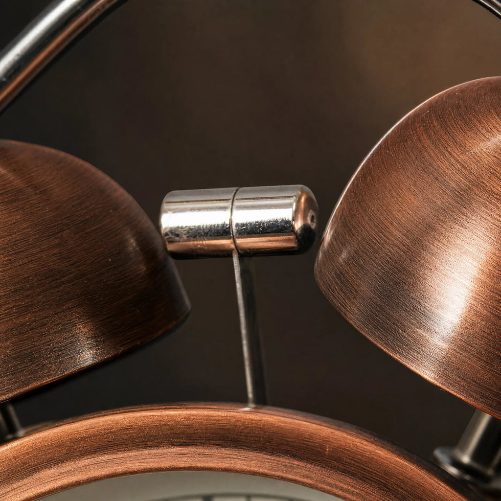 Royal Opera Alarm Clock Twin Bell Roman Numerals