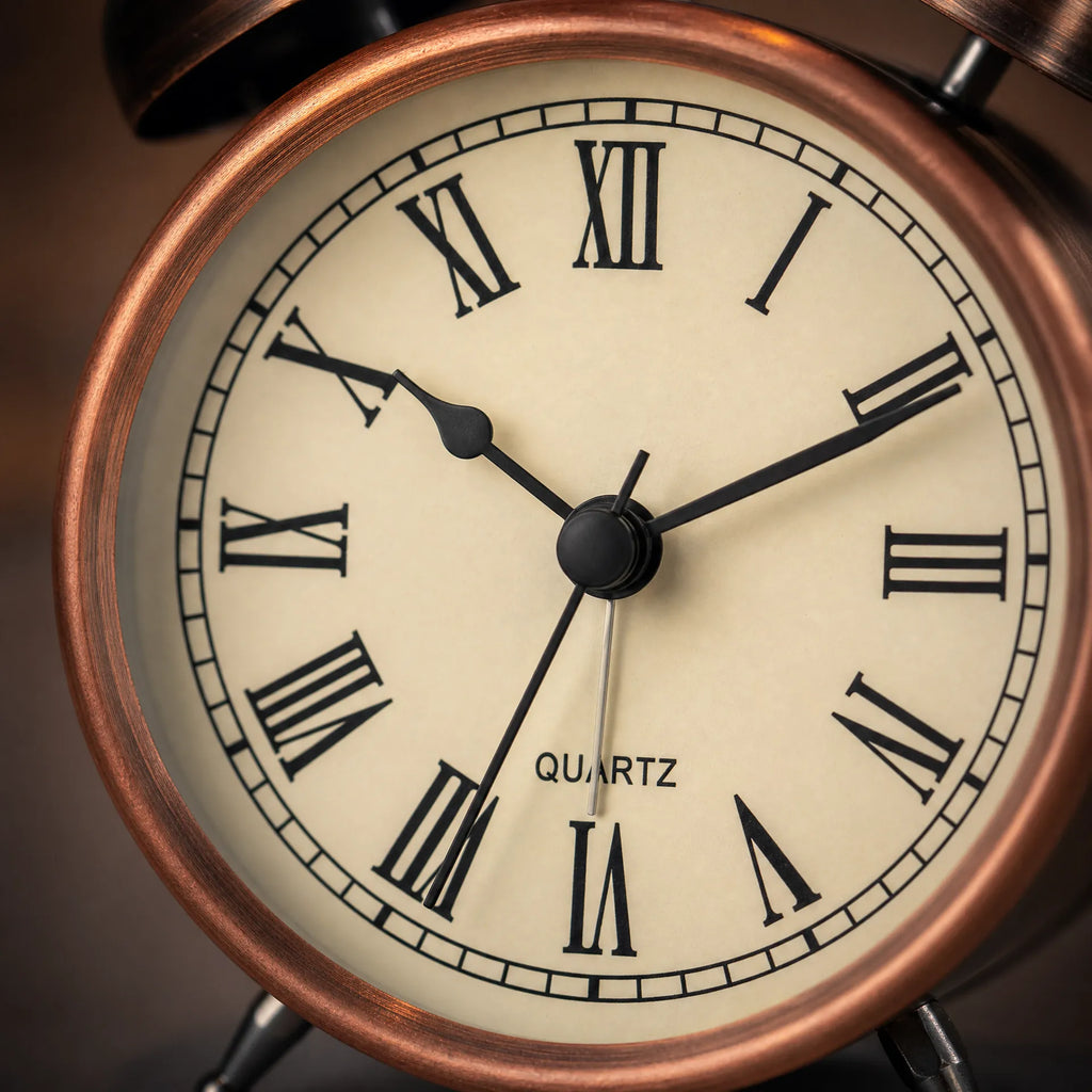 Royal Opera Alarm Clock Twin Bell Roman Numerals