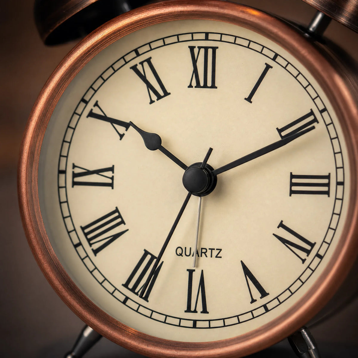 Royal Opera Alarm Clock Twin Bell Roman Numerals