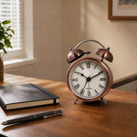 Royal Opera Alarm Clock Twin Bell Roman Numerals