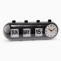 Royal Opera Alarm Clock Vintage Flip Calendar