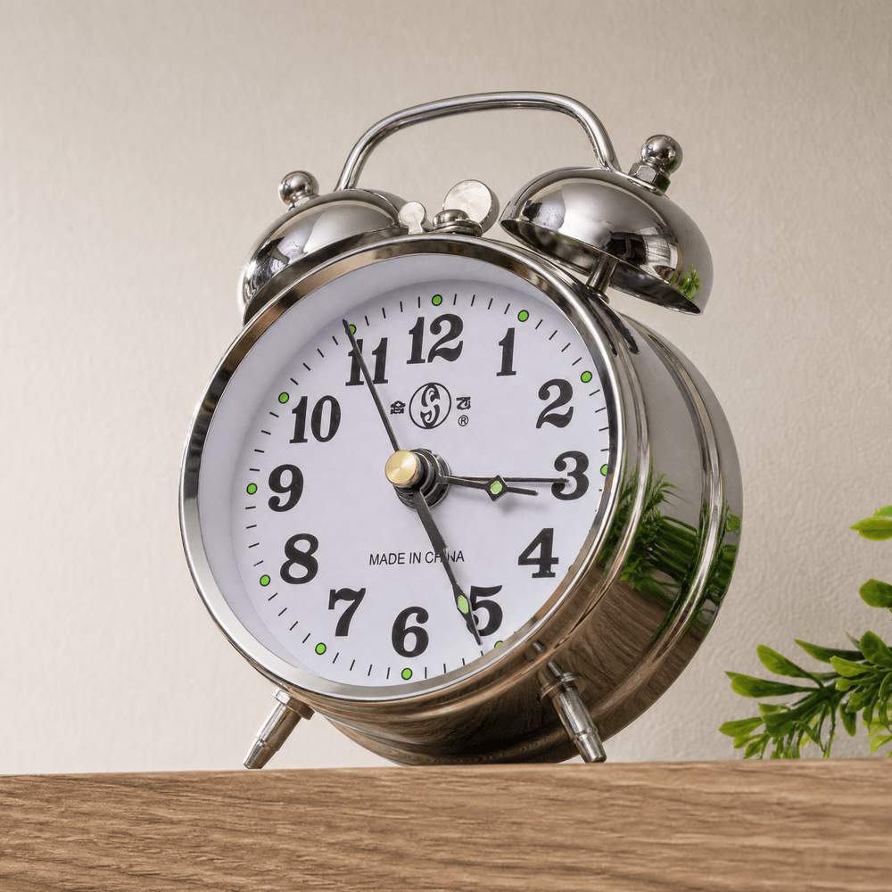Royal Opera Alarm Clock Vintage Twin Bell