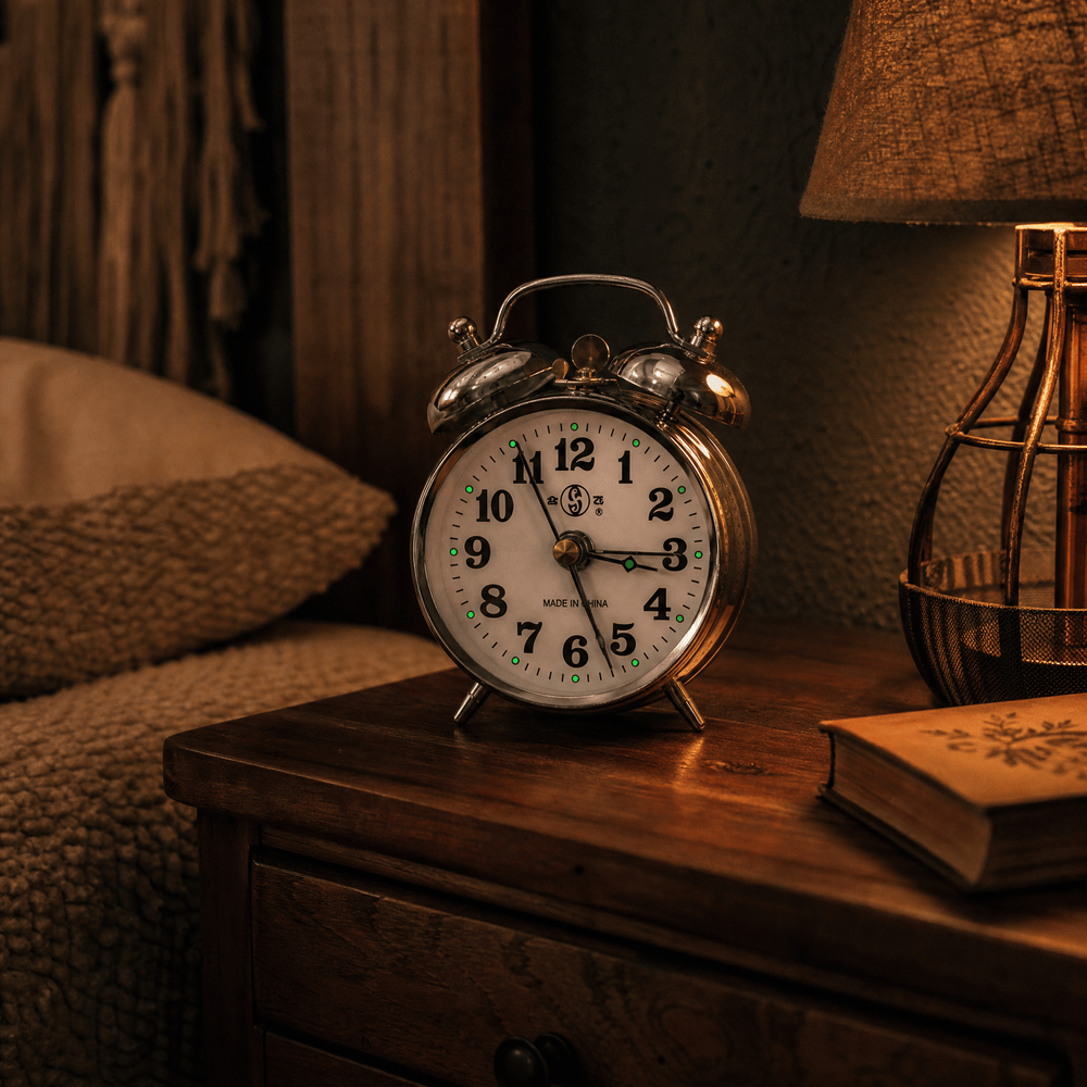 Royal Opera Alarm Clock Vintage Twin Bell