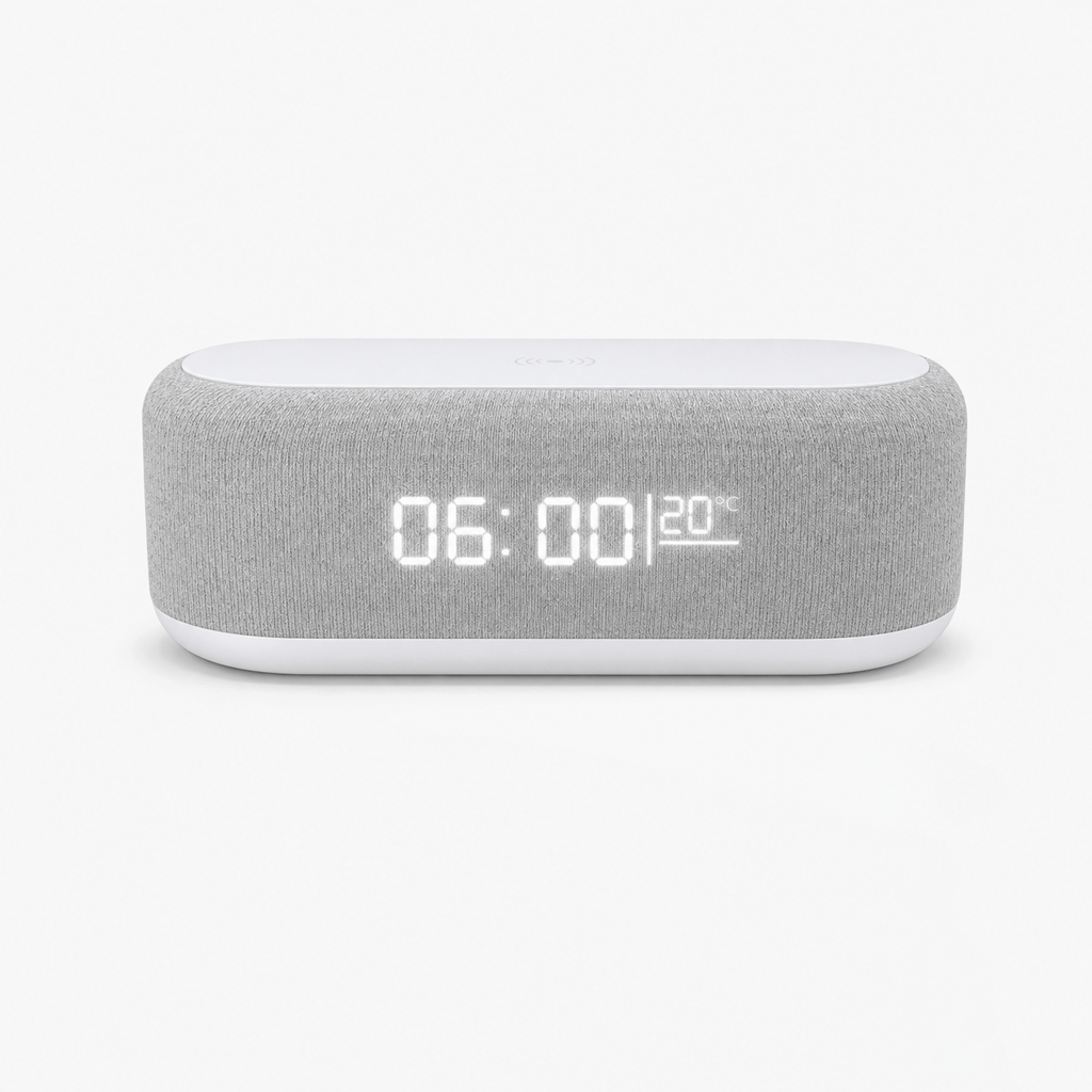 Royal Opera Alarm Clock Wireless Charging Digital Display