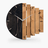 Royal Opera Black Abstract Silent Wall Clock