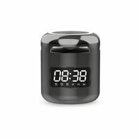 Royal Opera Black Alarm Clock Digital FM Radio