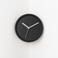 Royal Opera Black Round Silent Wall Clock