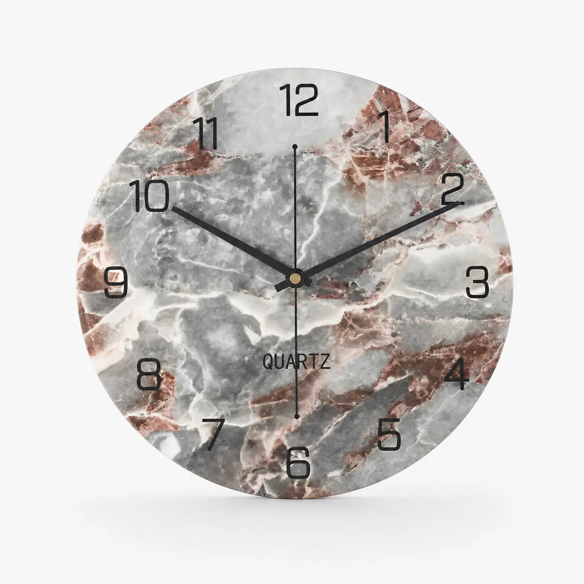 Royal Opera Blood Stone Wall Clock Modern Living Room