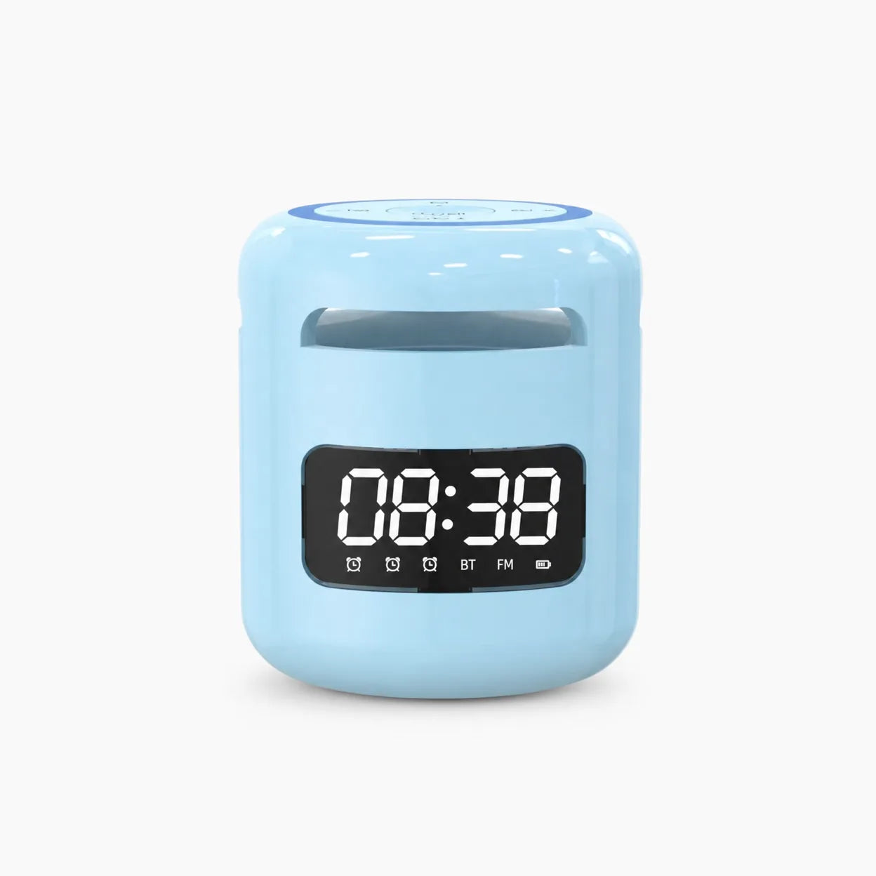 Royal Opera Blue Kids Alarm Clock Digital Display