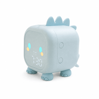 Royal Opera Blue Kids Alarm Clock Dinosaur Night Light