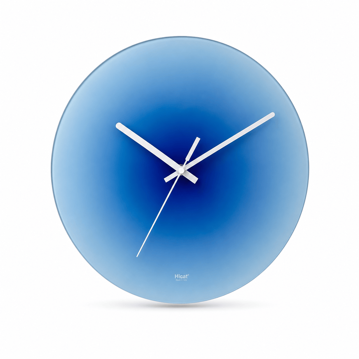 Royal Opera Blue Minimalist Scandinavian Wall Clock Silent