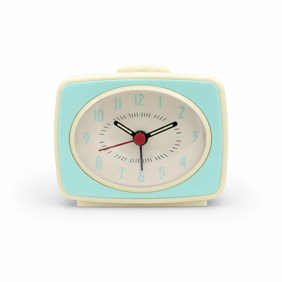Royal Opera Blue Retro Analog Alarm Clock