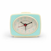 Royal Opera Blue Retro Analog Alarm Clock