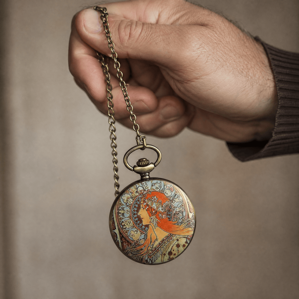 Royal Opera Bohemian Pocket Watch For Women