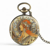 Royal Opera Bohemian Pocket Watch For Women