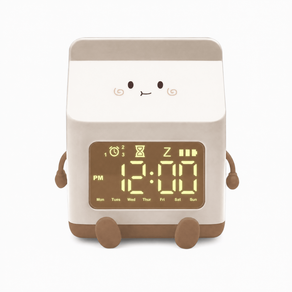 Royal Opera Brown Kids Alarm Clock Wake Up Light