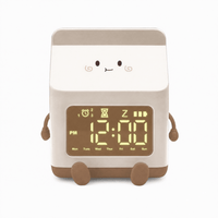Royal Opera Brown Kids Alarm Clock Wake Up Light
