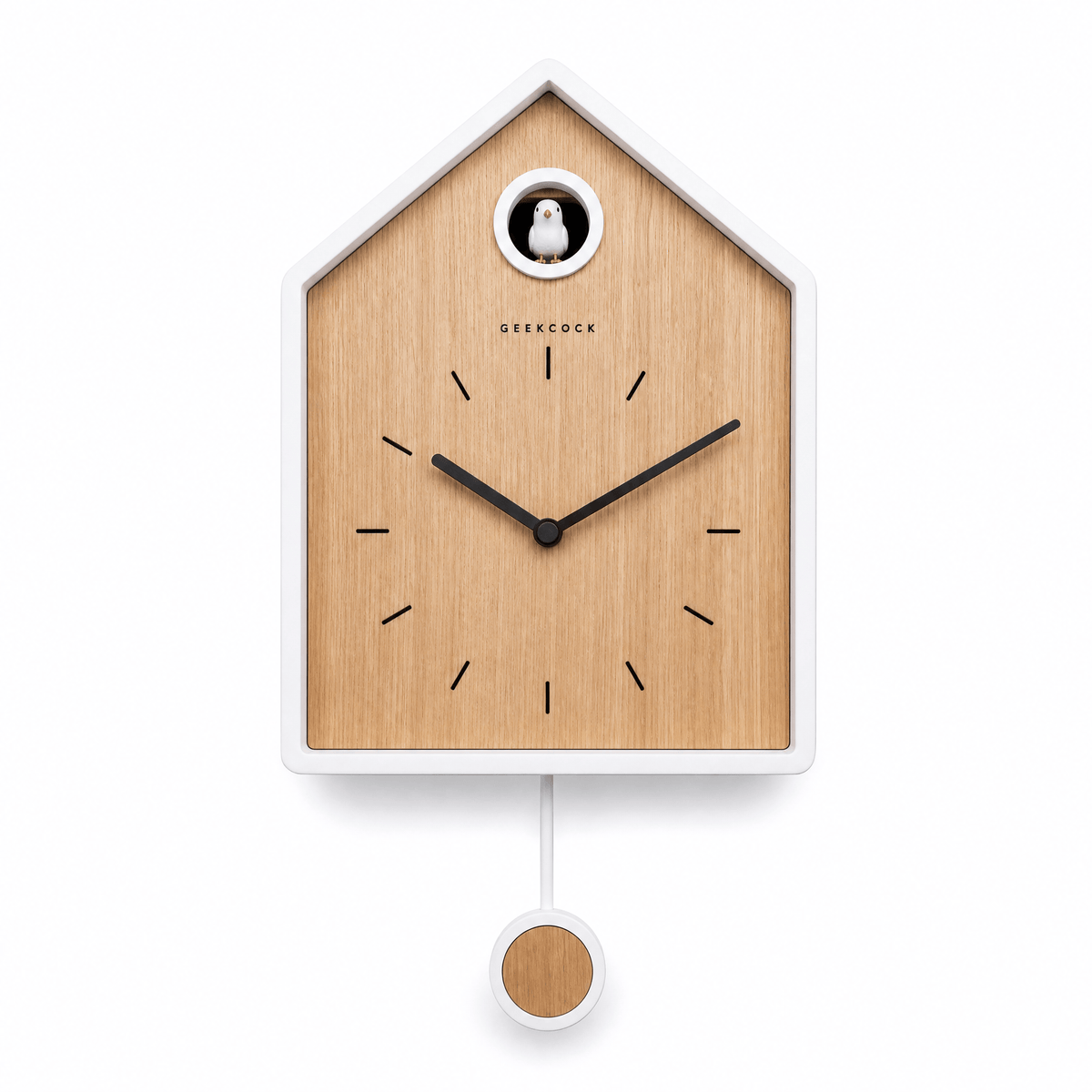 Royal Opera Brown Modern Minimalist Cuckoo Clock