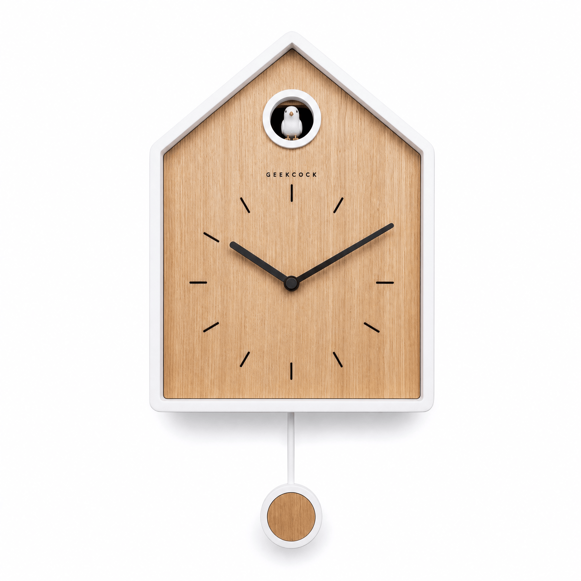Royal Opera Brown Modern Minimalist Cuckoo Clock