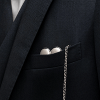 Royal Opera Classic Quartz Pocket Watch Chain