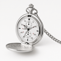 Royal Opera Classic Quartz Pocket Watch Chain