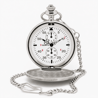 Royal Opera Classic Quartz Pocket Watch Chain