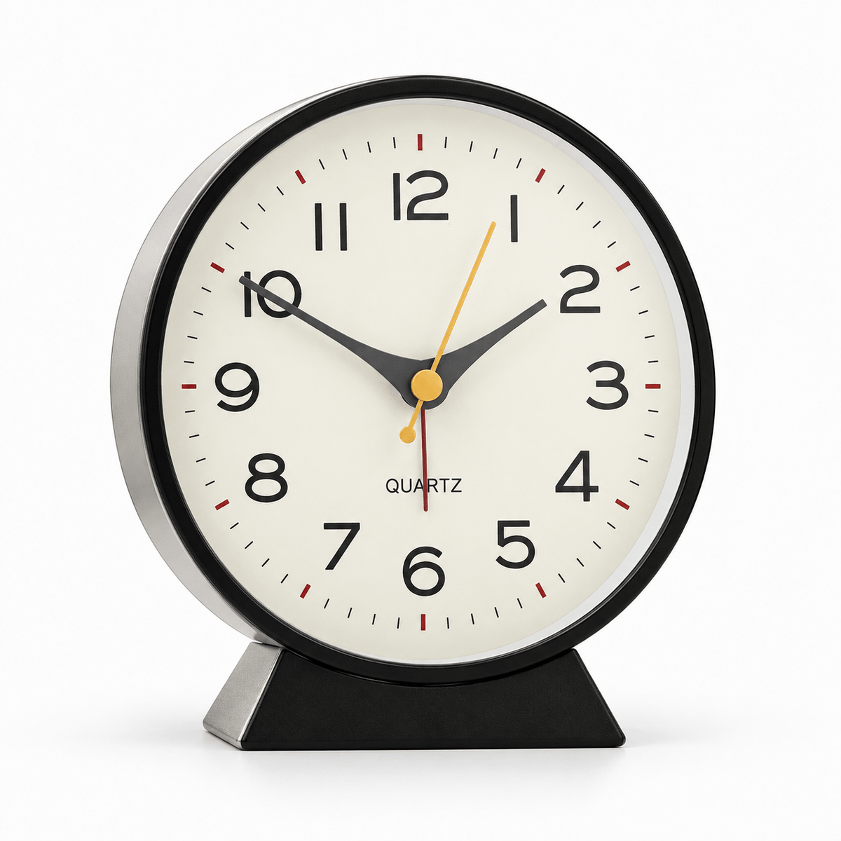 Royal Opera Classic Twin Bell Silent Alarm Clock