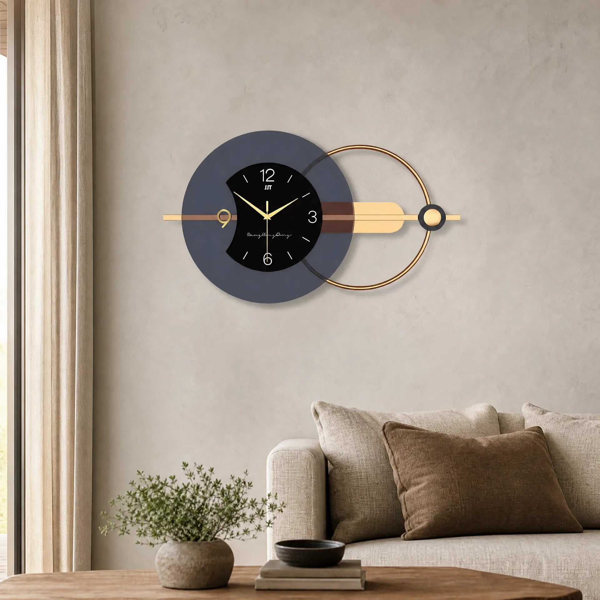 Royal Opera Contemporary Silent Wall Clock