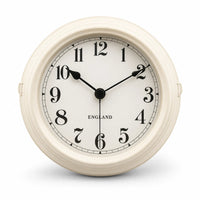 Royal Opera Cream Wall Clock Vintage Silent Movement
