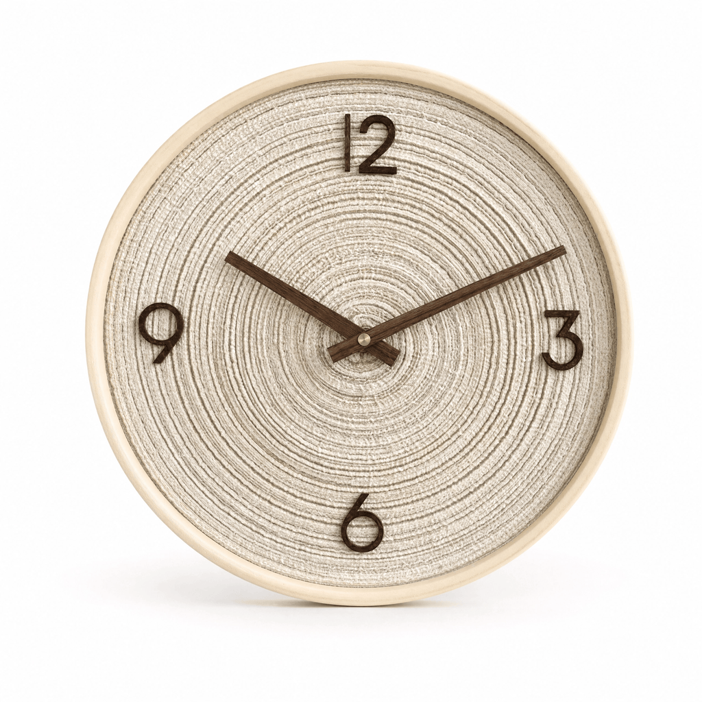 Royal Opera Cream White / 30 cm Farmhouse Roman Numerals Wall Clock