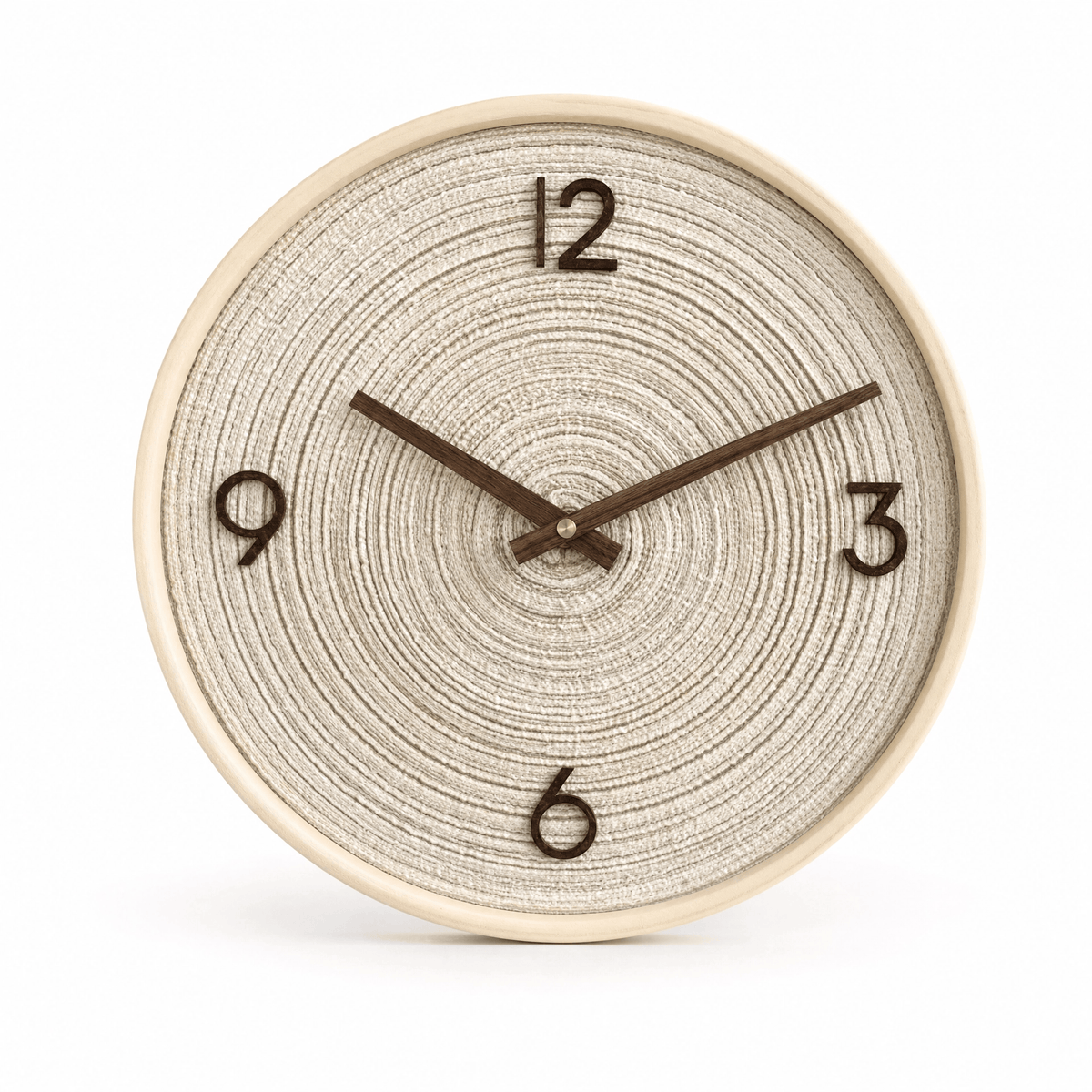 Royal Opera Cream White / 30 cm Farmhouse Roman Numerals Wall Clock