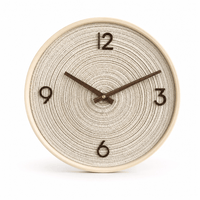Royal Opera Cream White / 30 cm Farmhouse Roman Numerals Wall Clock