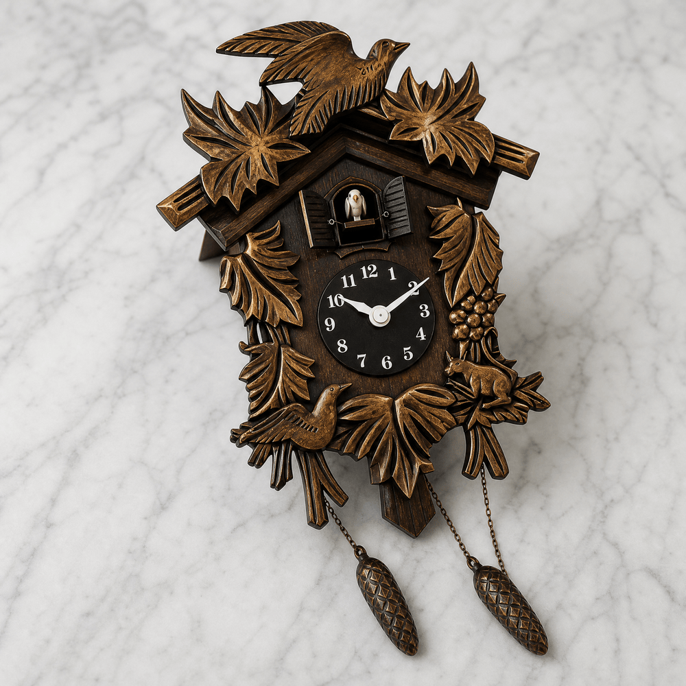 Royal Opera Cuckoo Clock Antique Pendulum