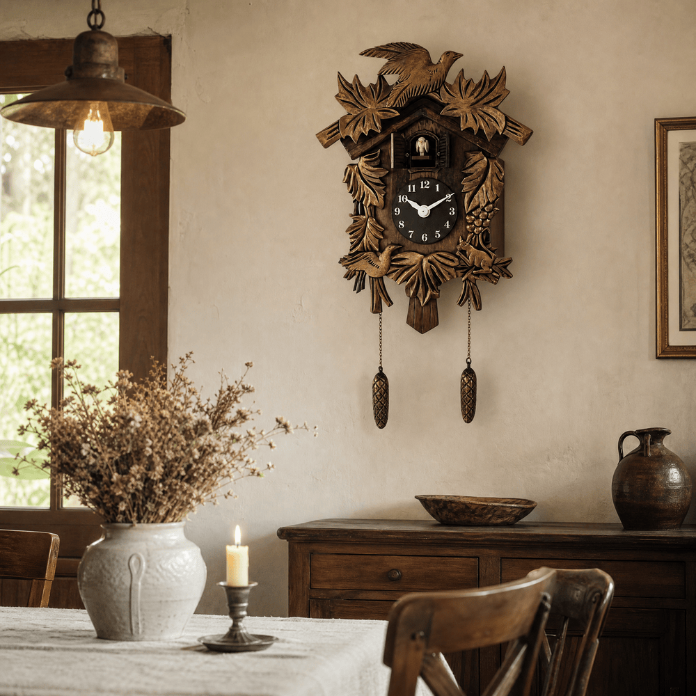 Royal Opera Cuckoo Clock Antique Pendulum
