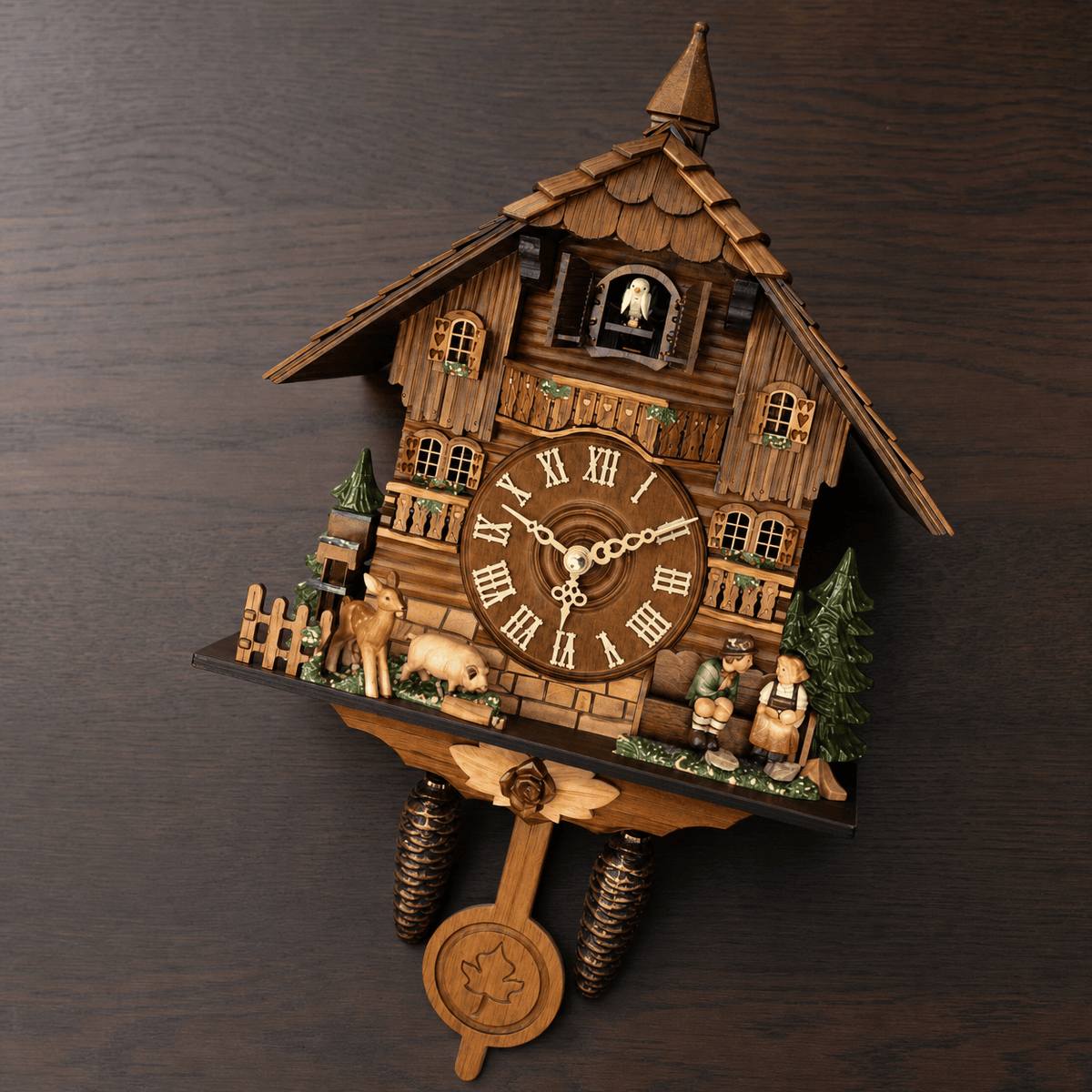 Royal Opera Cuckoo Clock Chalet Pendulum