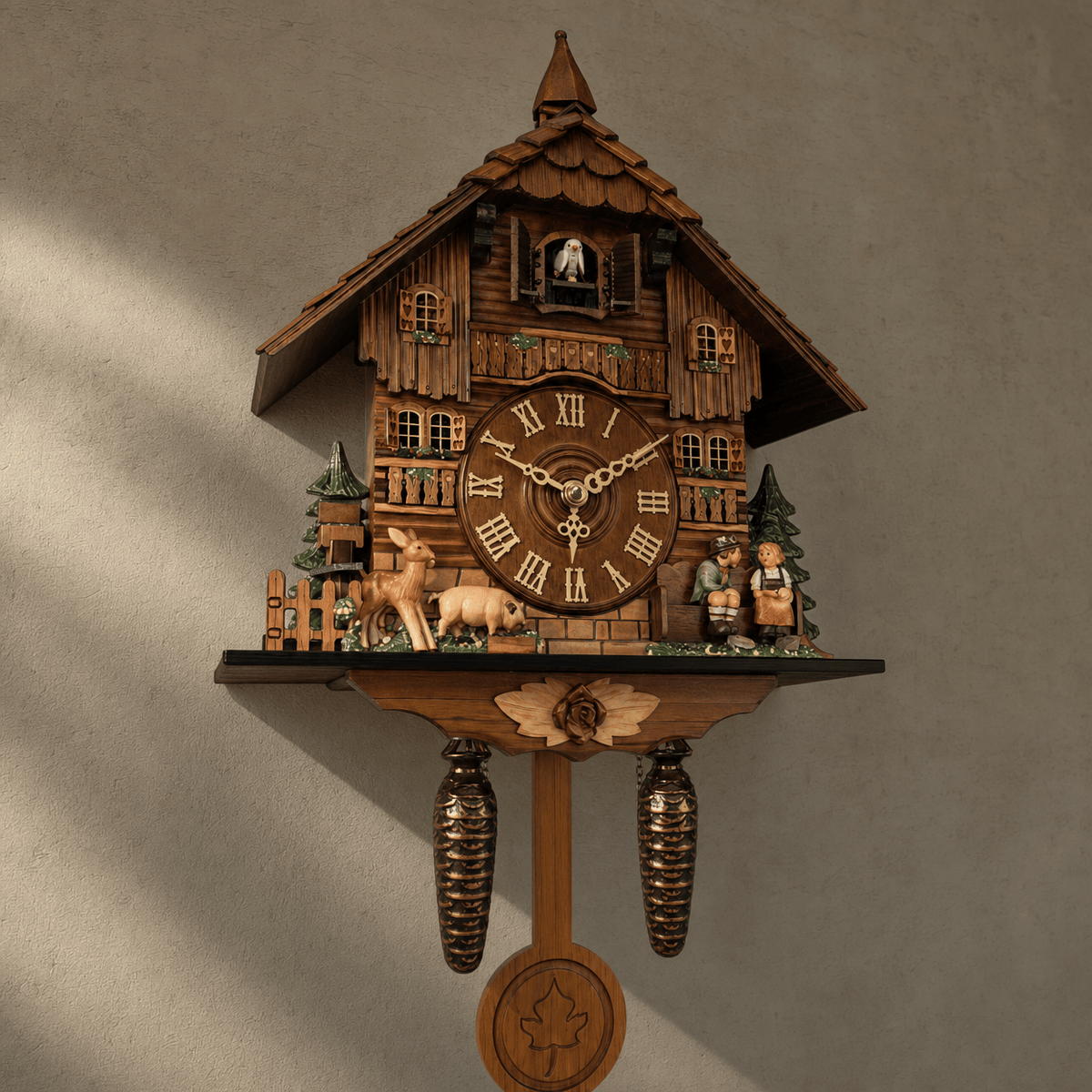 Royal Opera Cuckoo Clock Chalet Pendulum