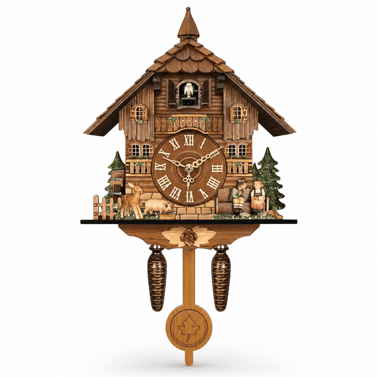 Royal Opera Cuckoo Clock Chalet Pendulum