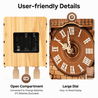Royal Opera Cuckoo Clock Chalet Pendulum