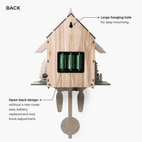 Royal Opera Cuckoo Clock Chalet Pendulum