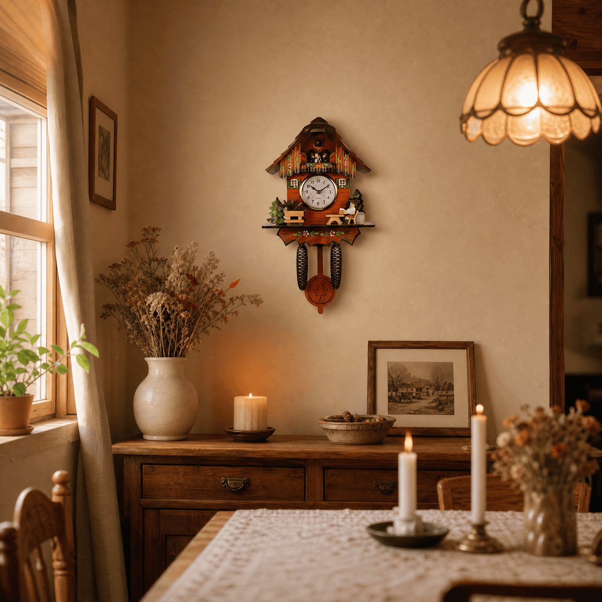 Royal Opera Cuckoo Clock Farmhouse Quartz