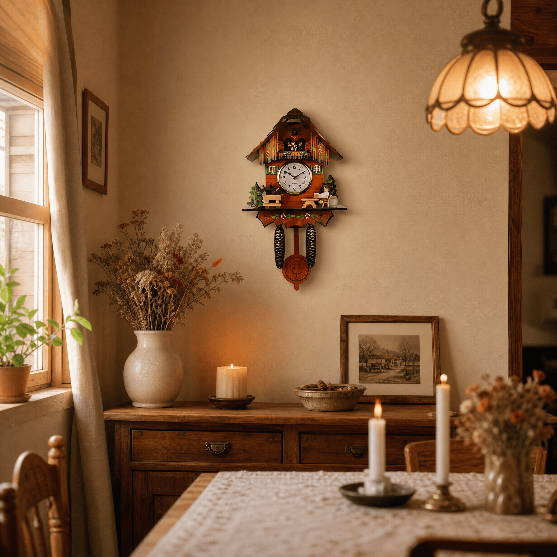Royal Opera Cuckoo Clock Farmhouse Quartz